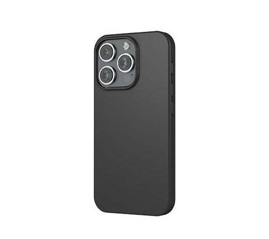 Coque silicone MagSafe iPhone 16 Pro - Noir-1