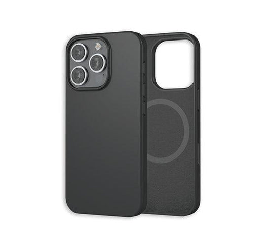 Coque silicone MagSafe iPhone 16 Pro - Noir-0